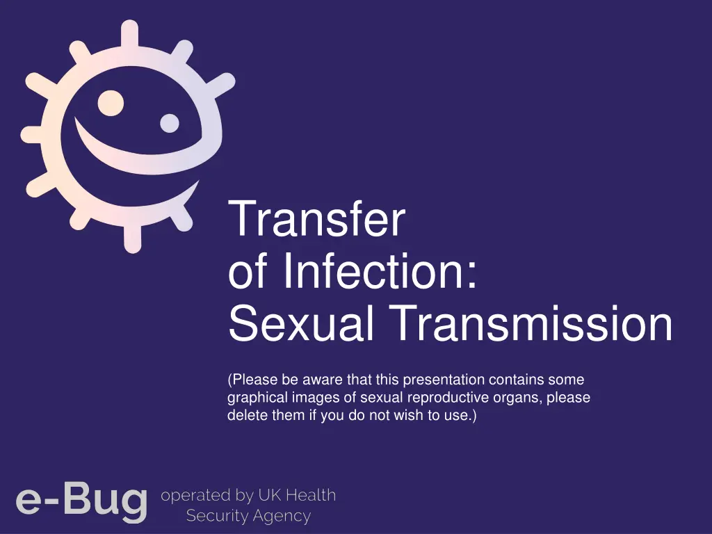 transfer of infection sexual transmission