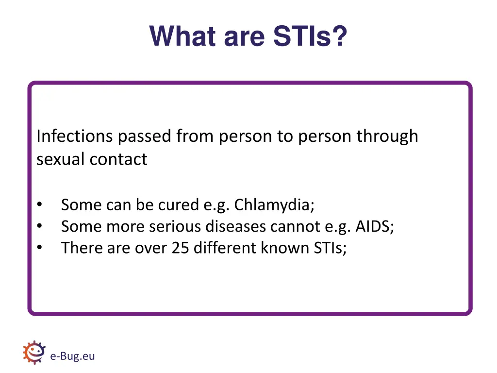 what are stis