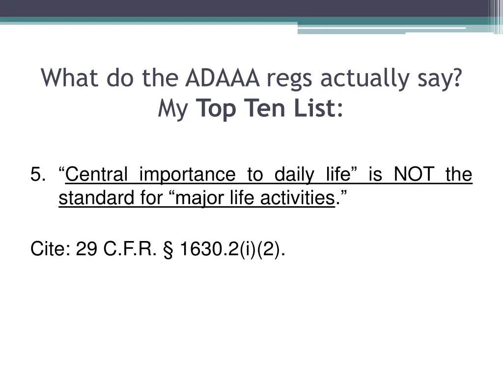 what do the adaaa regs actually 4