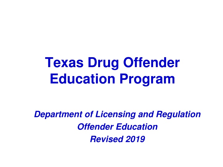 texas drug offender education program