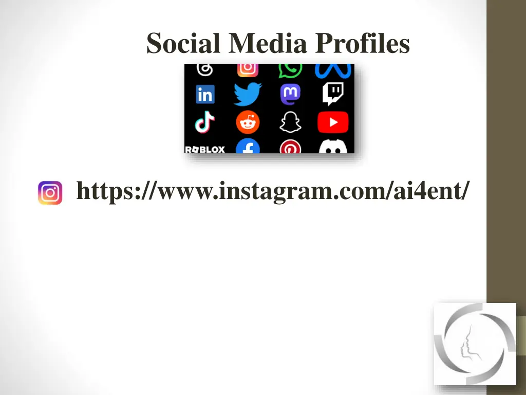 social media profiles 1