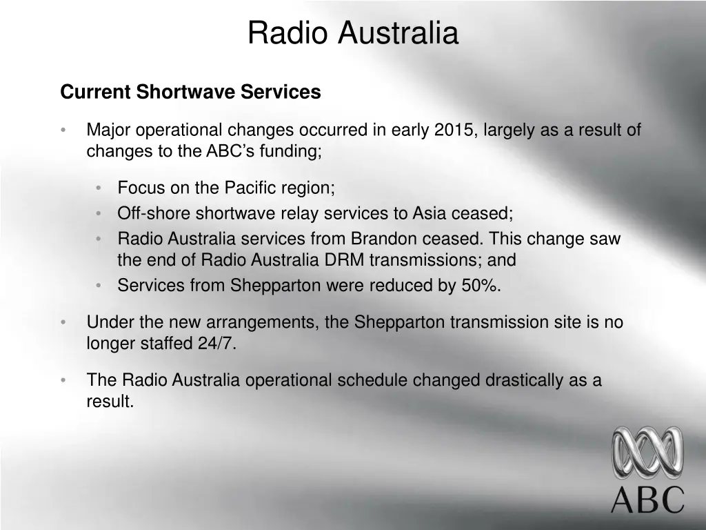 radio australia 7