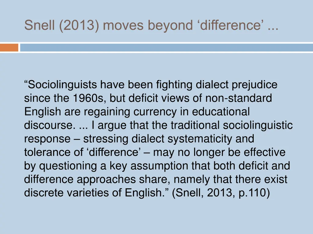 snell 2013 moves beyond difference