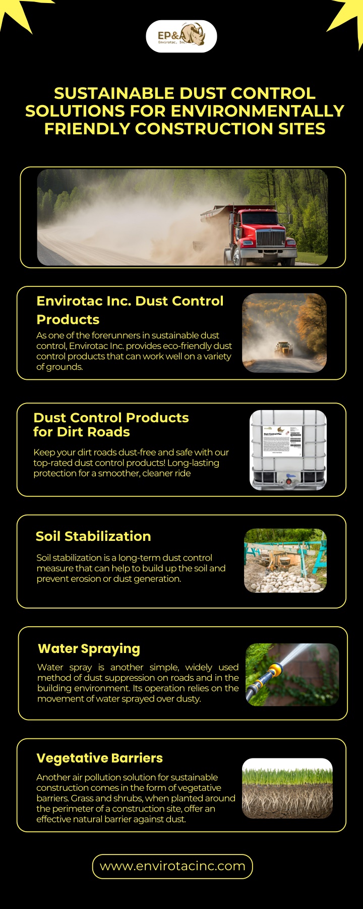 sustainable dust control solutions