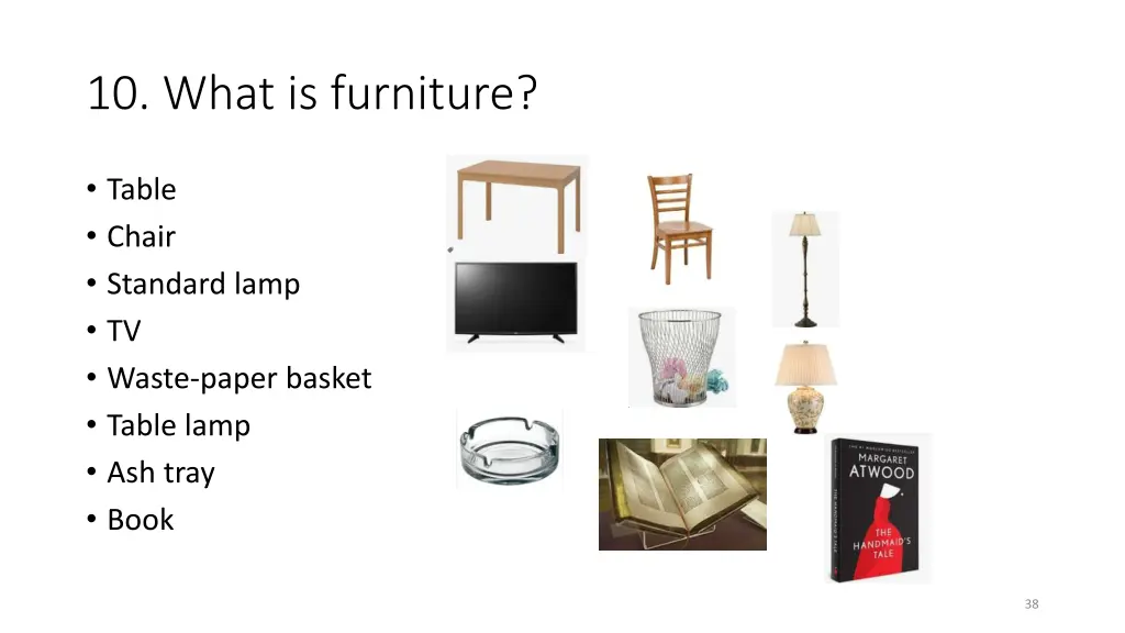 10 what is furniture