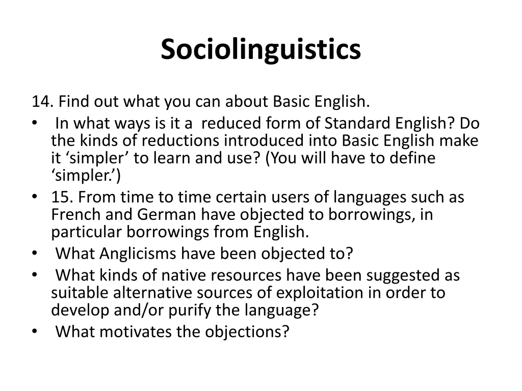 sociolinguistics 1