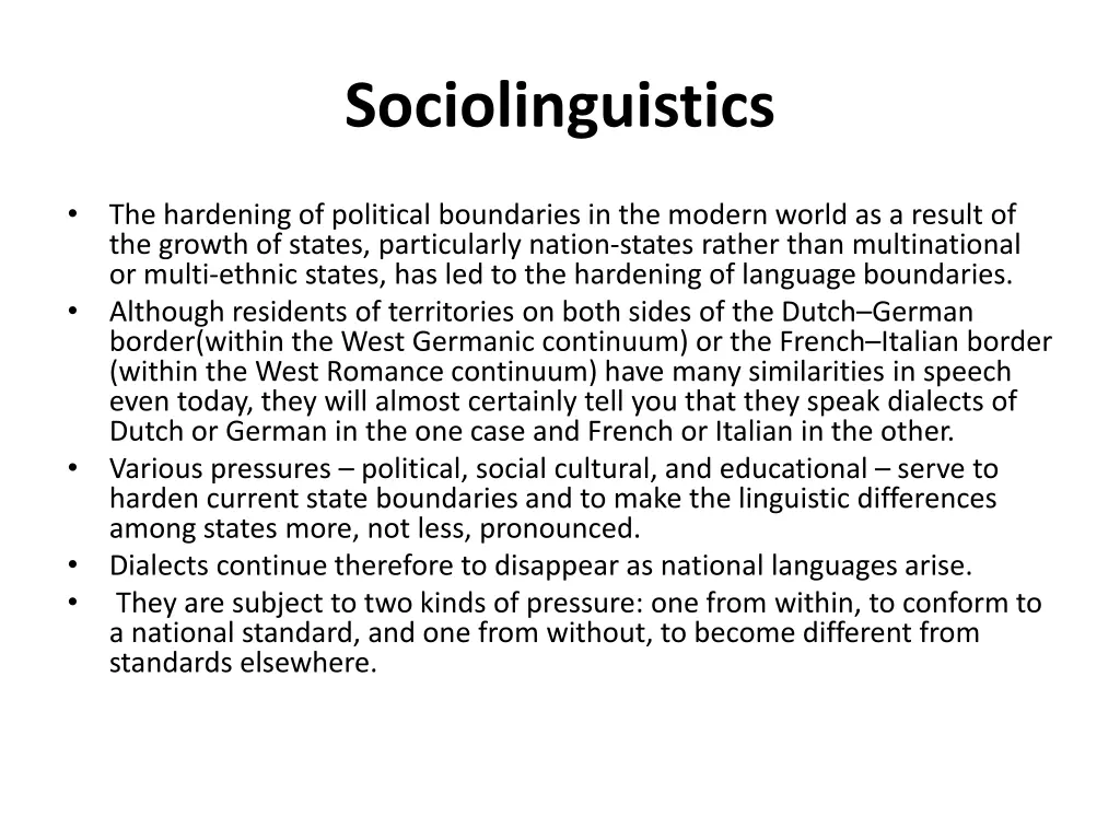 sociolinguistics 10