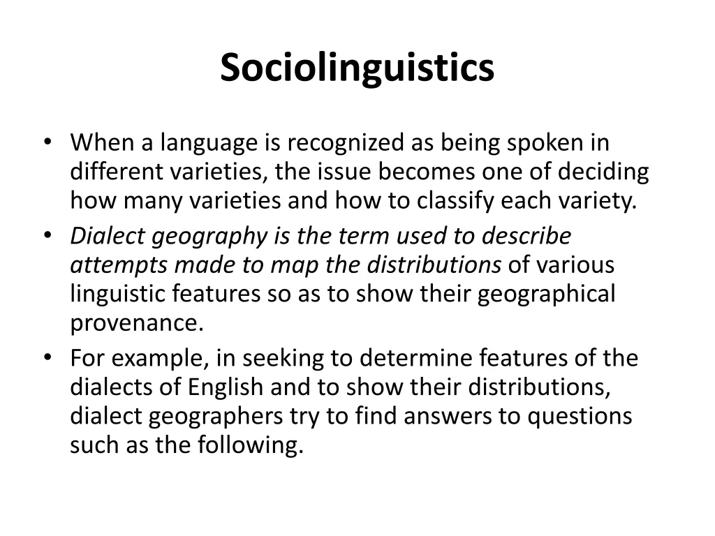 sociolinguistics 11