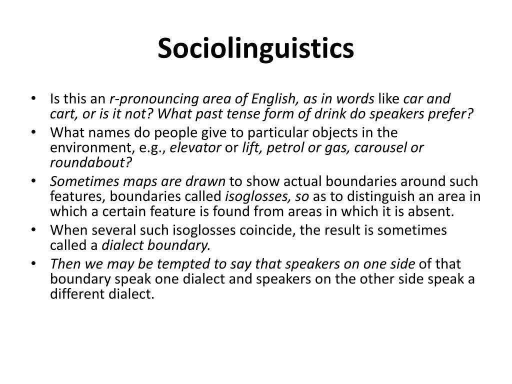 sociolinguistics 12