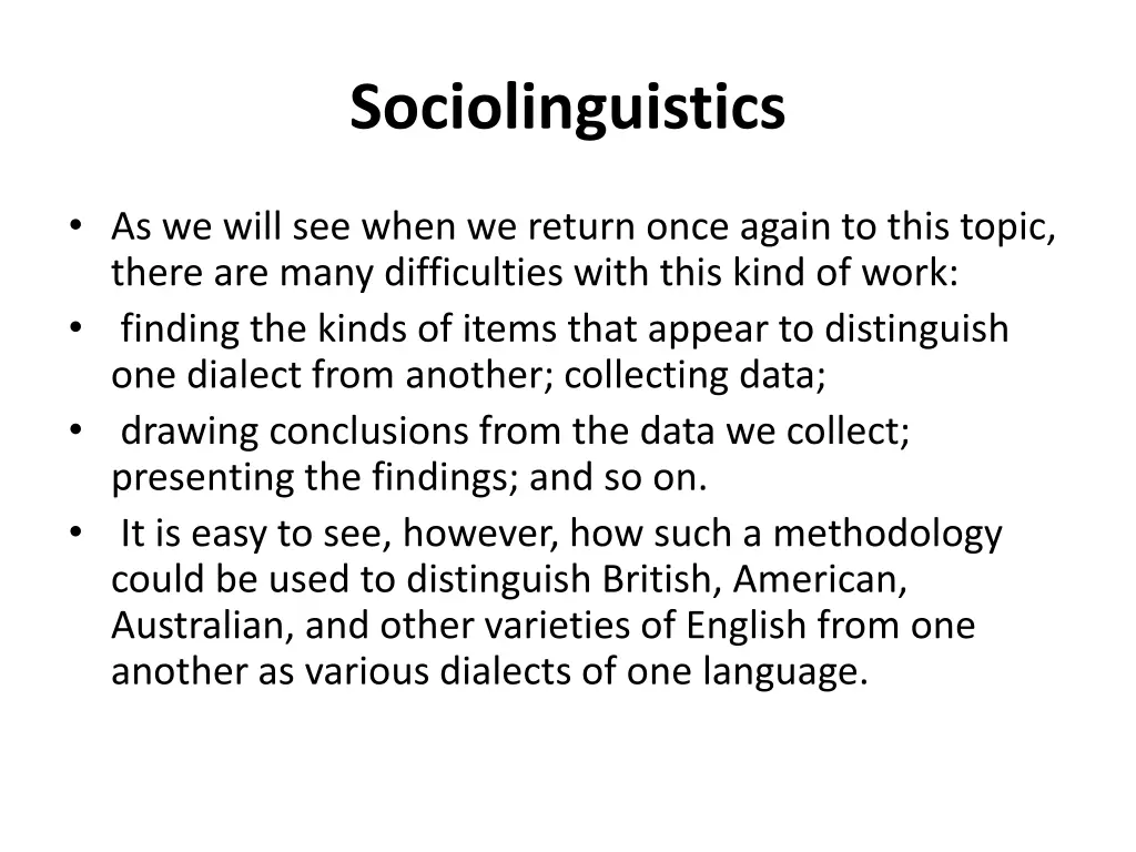 sociolinguistics 13