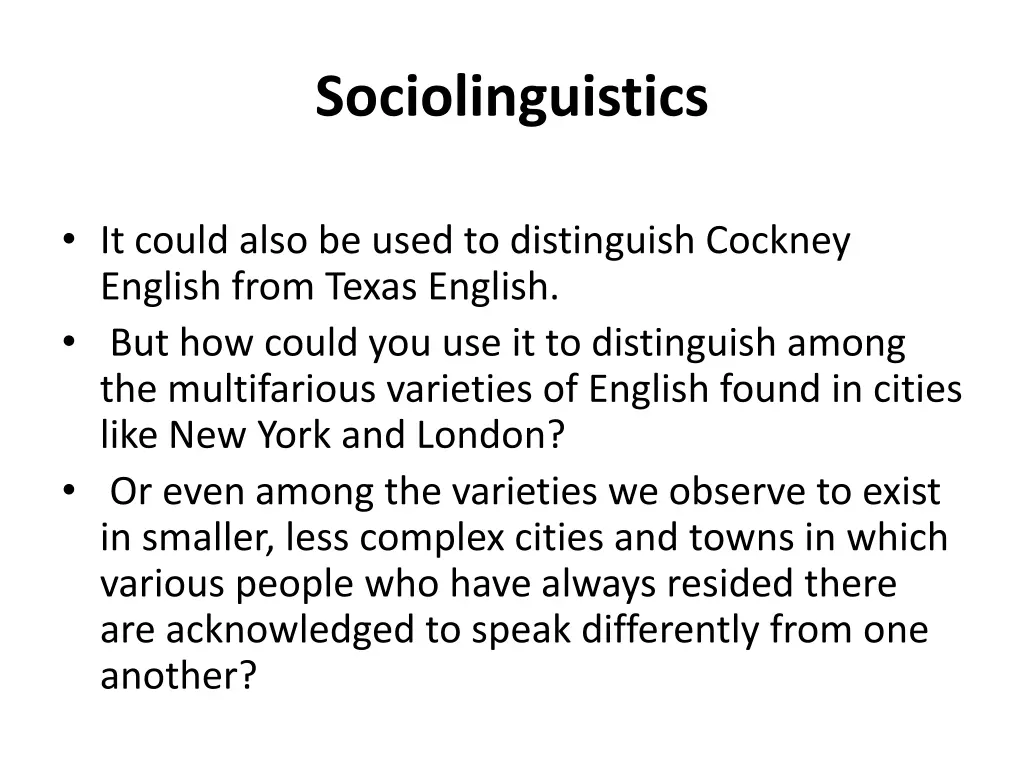 sociolinguistics 14