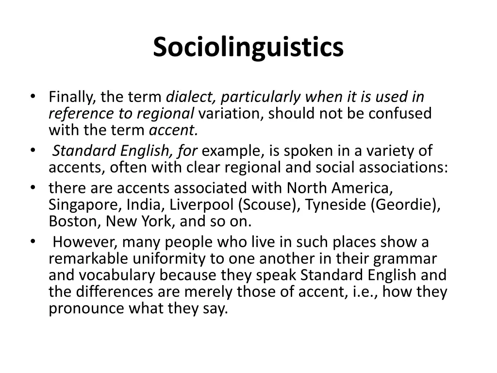 sociolinguistics 15