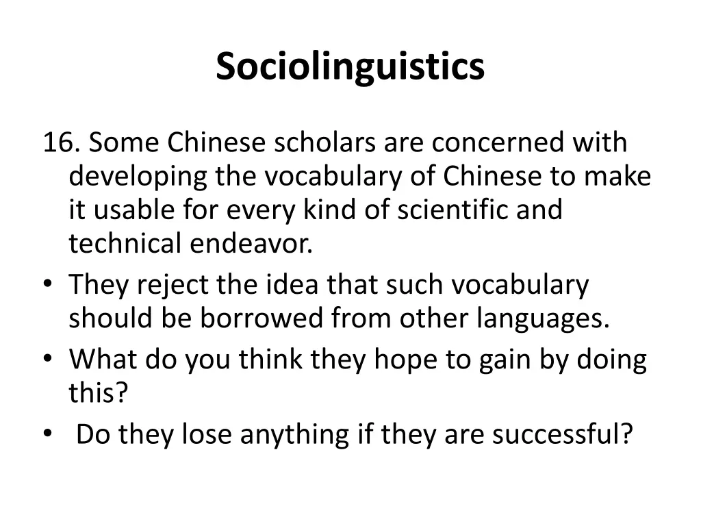 sociolinguistics 2