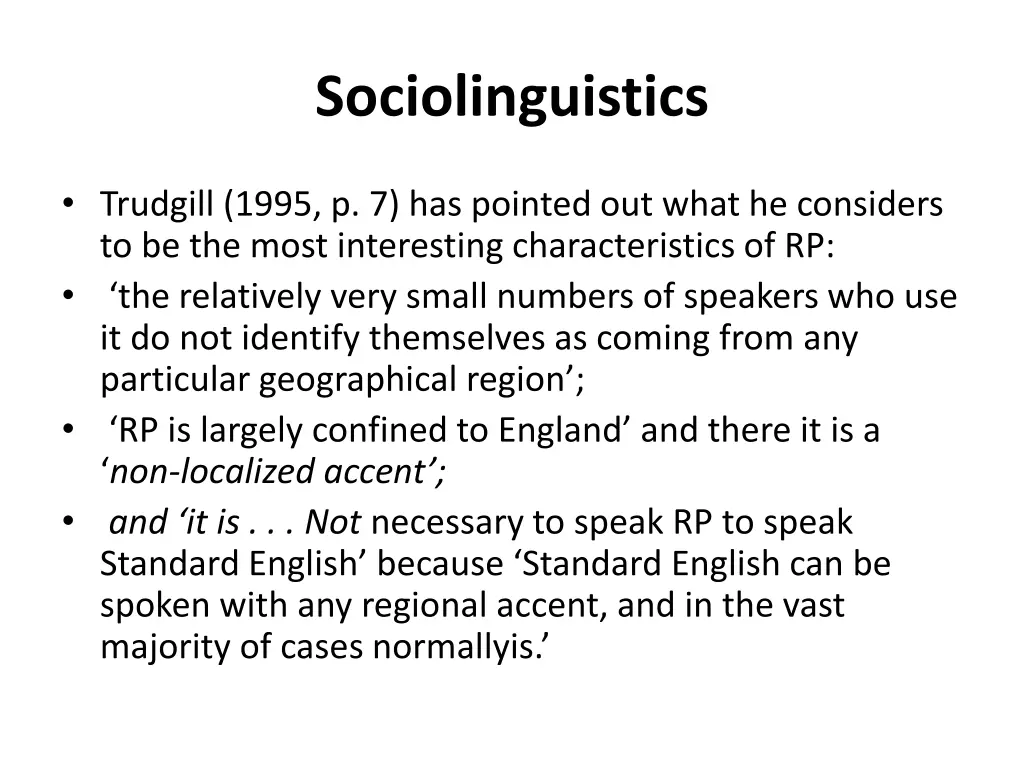 sociolinguistics 20