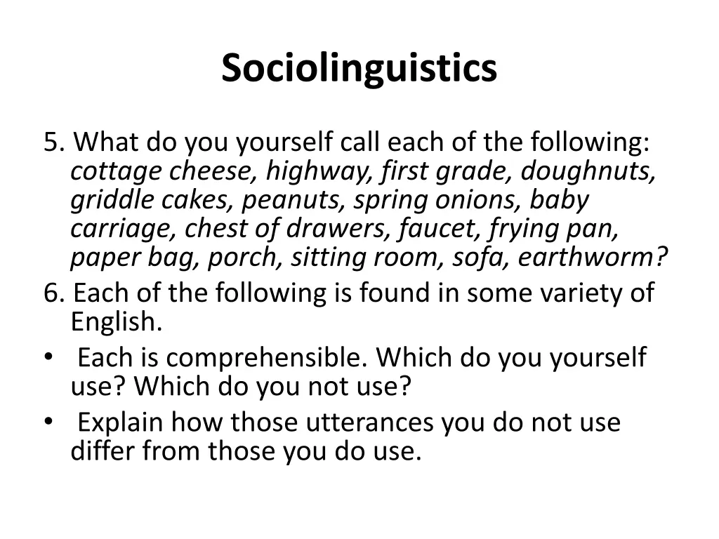 sociolinguistics 27