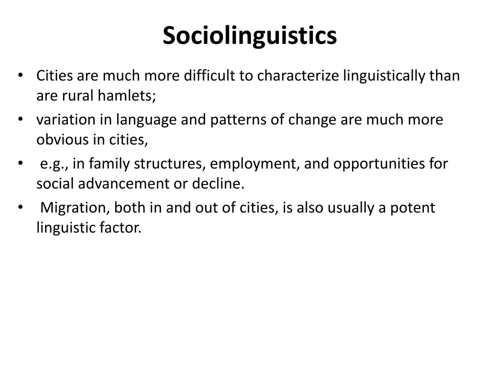 sociolinguistics 35