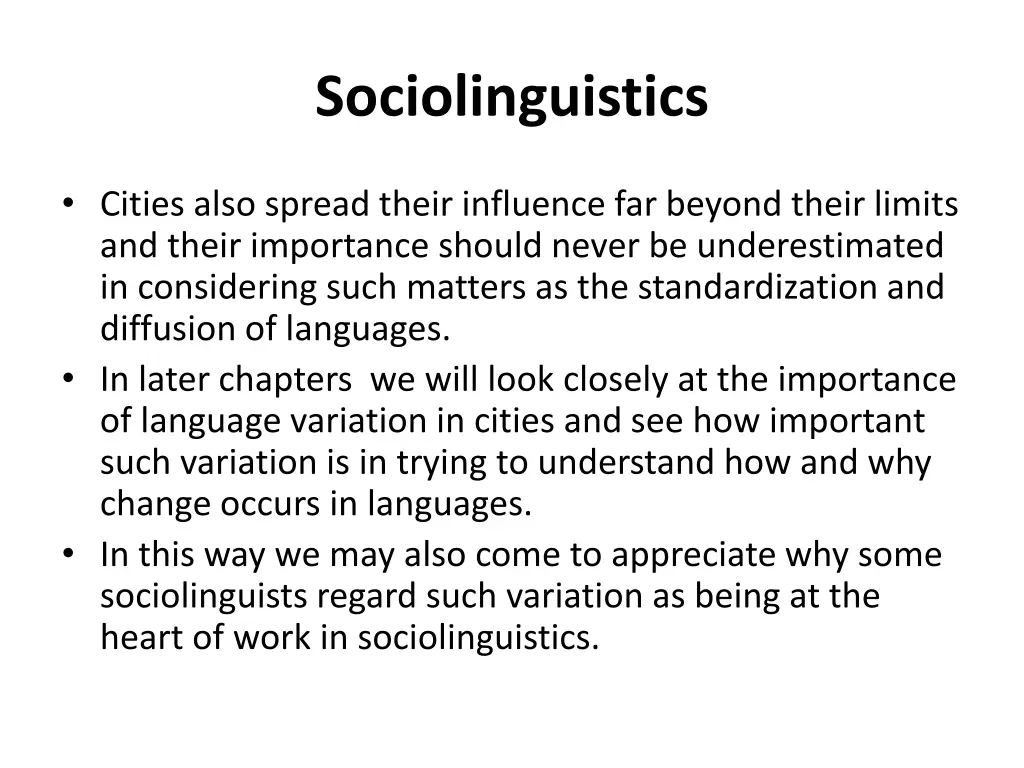 sociolinguistics 36