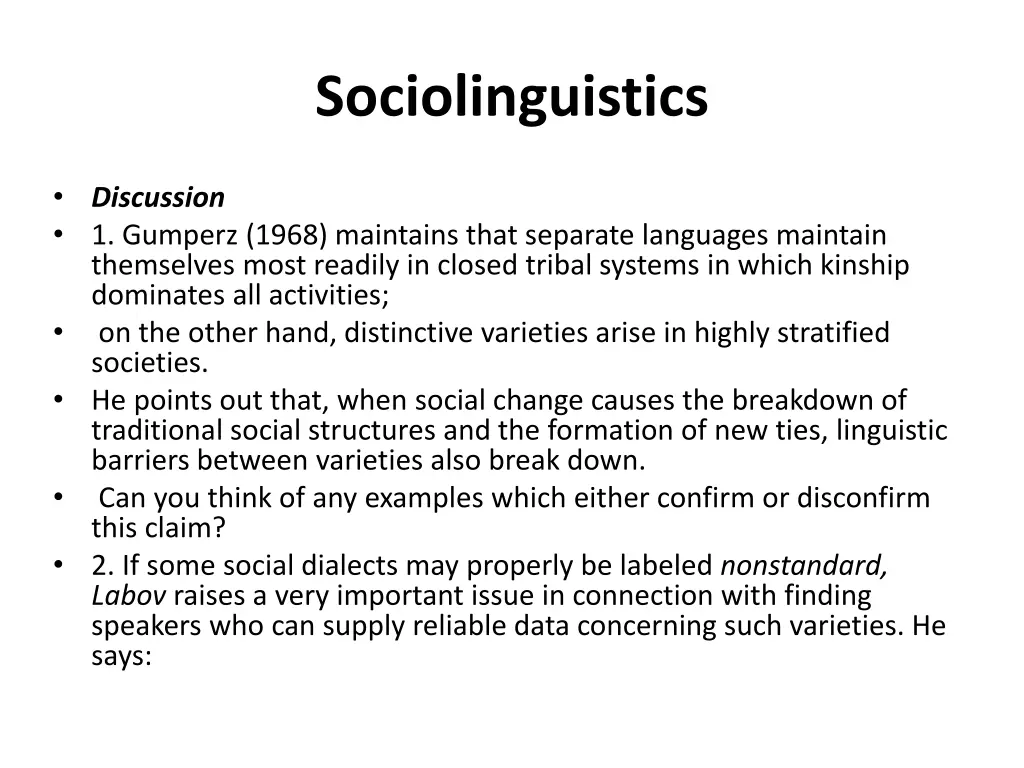 sociolinguistics 37