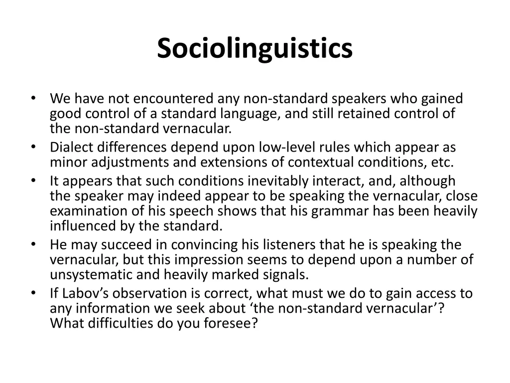 sociolinguistics 38