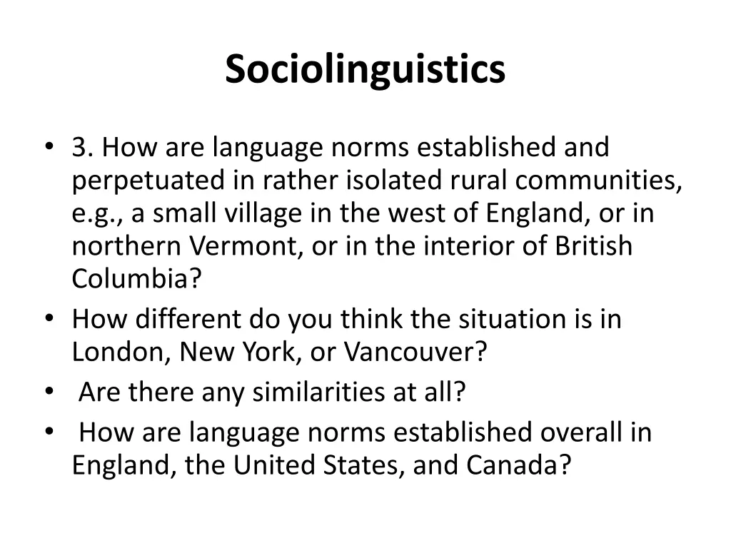 sociolinguistics 39