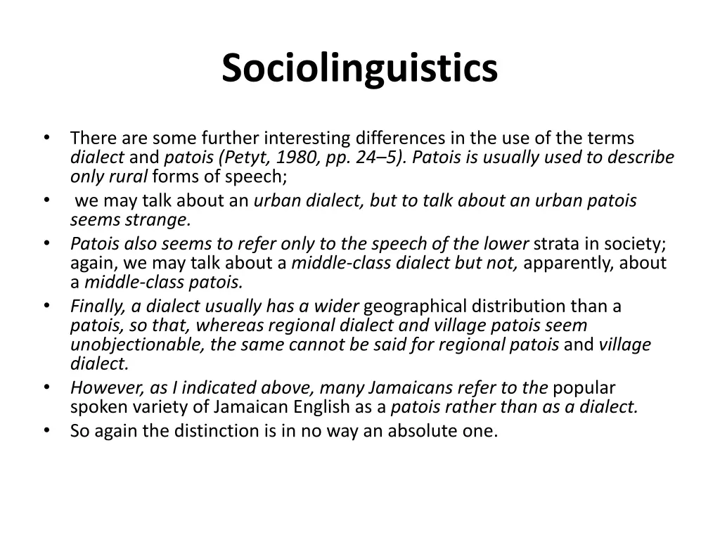 sociolinguistics 6