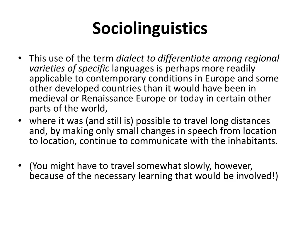 sociolinguistics 7