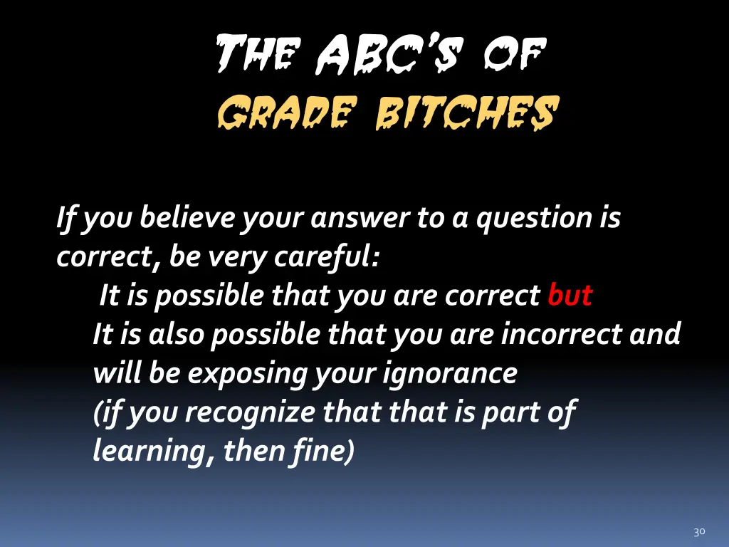 the abc s of the abc s of grade bitches grade 1