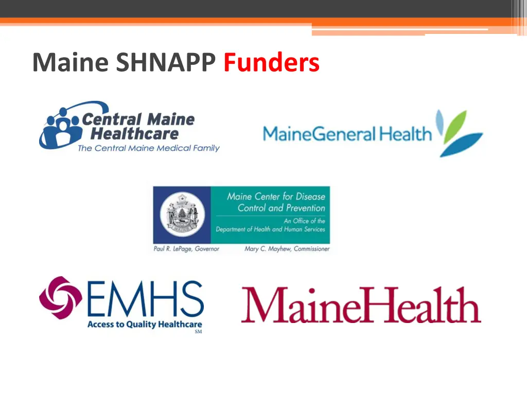 maine shnapp funders