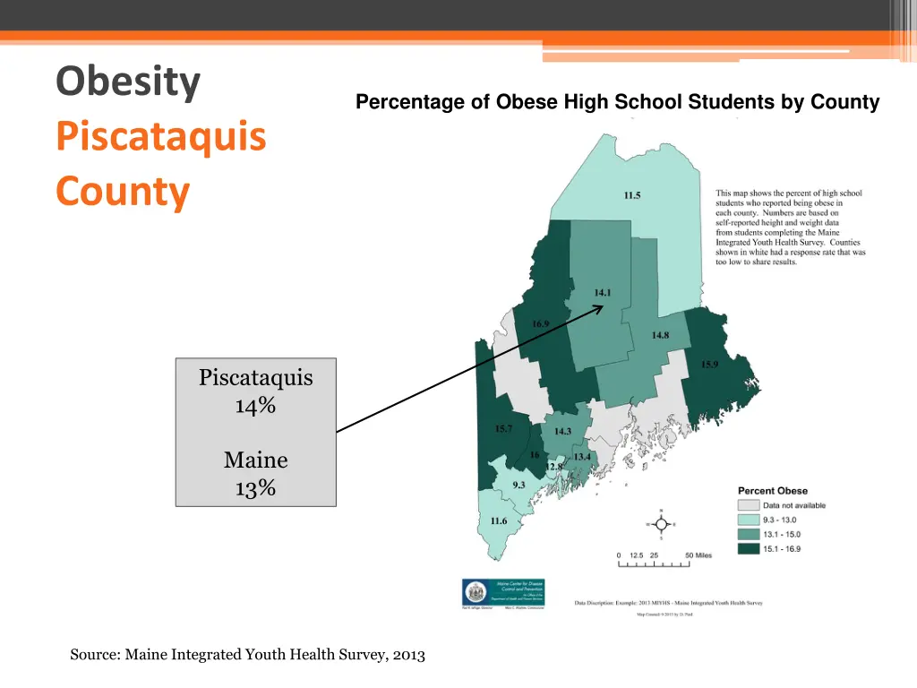 obesity piscataquis county