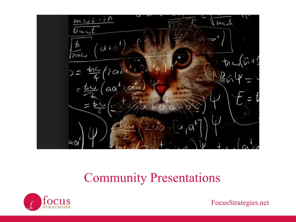 community presentations