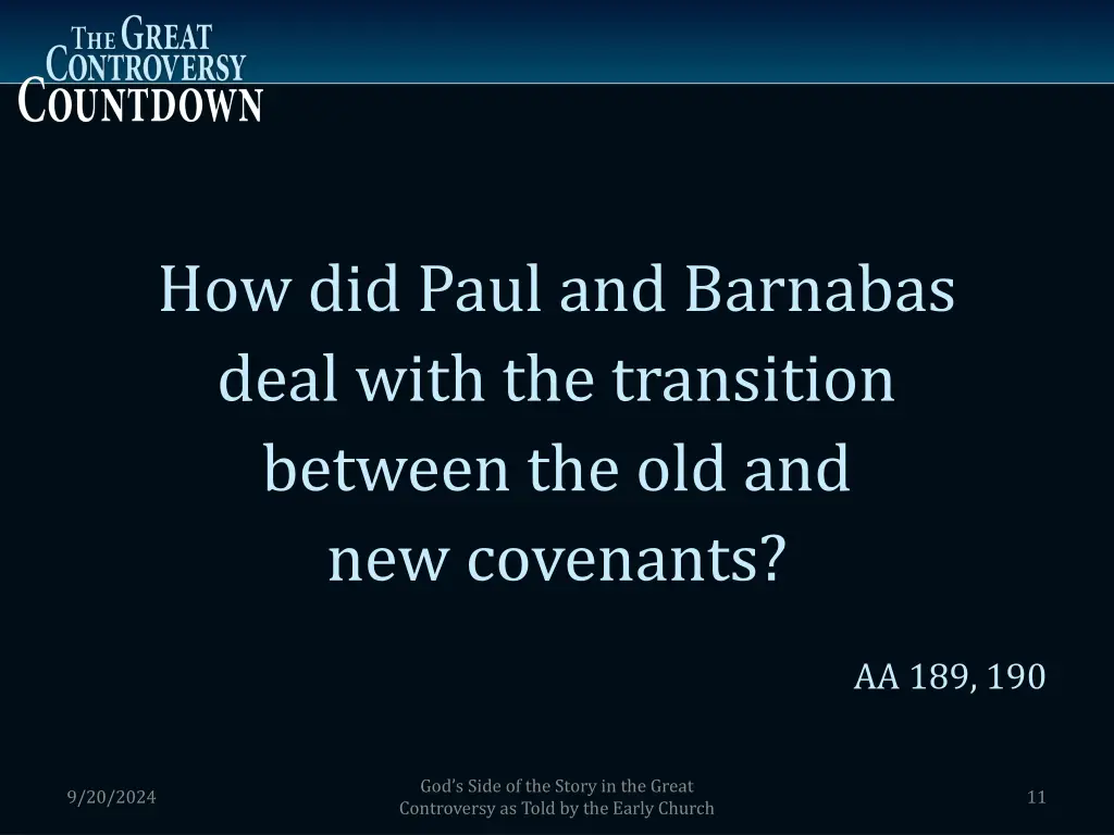 how did paul and barnabas deal with