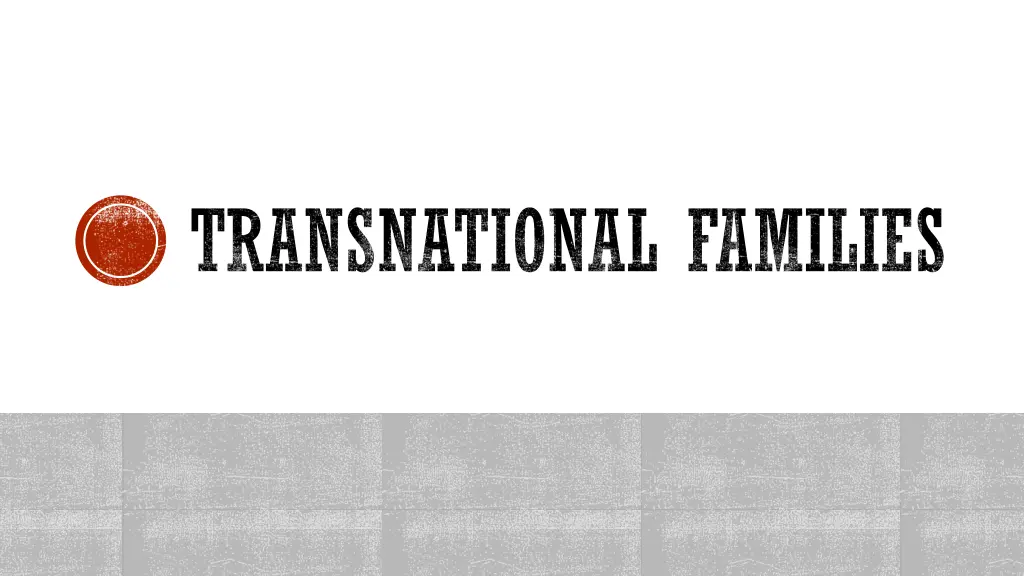 transnational families