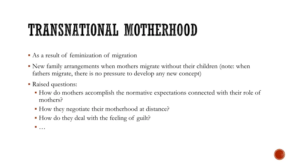 transnational motherhood 1