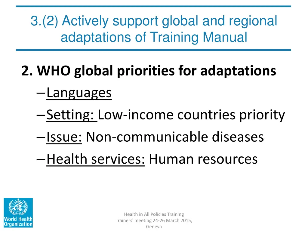 3 2 actively support global and regional