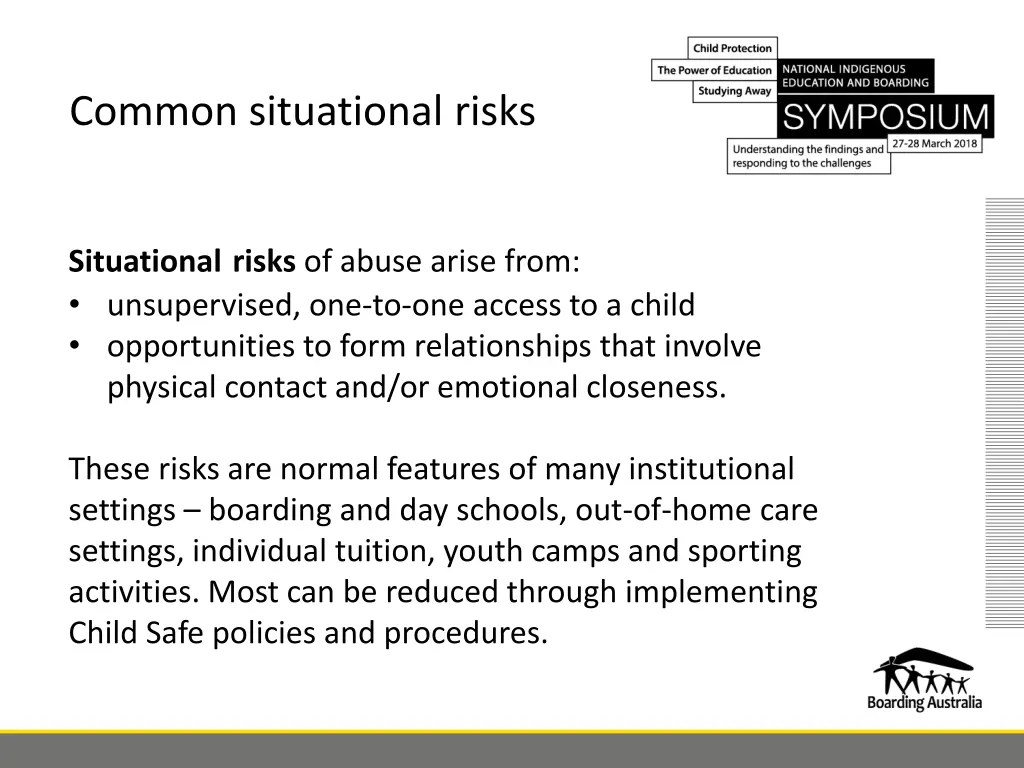 common situational risks