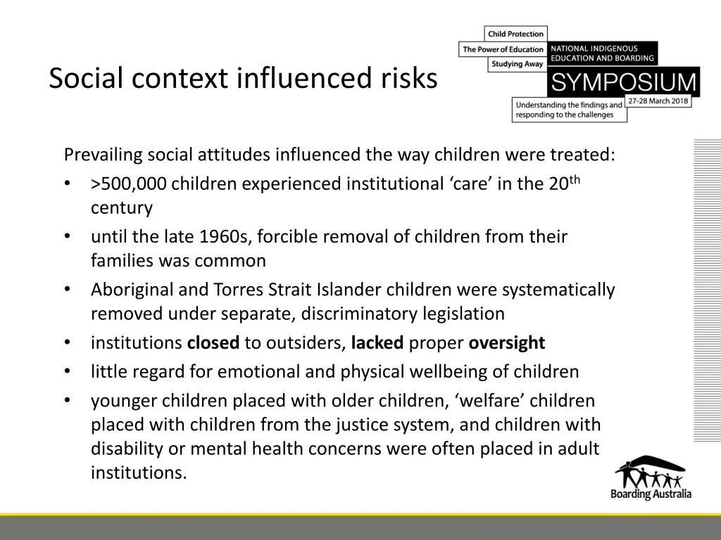 social context influenced risks