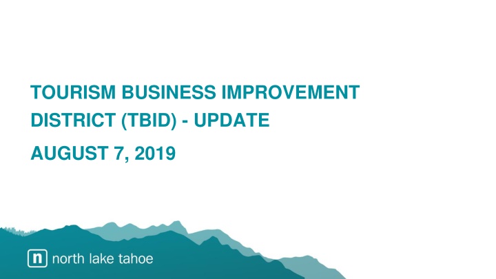 tourism business improvement district tbid update