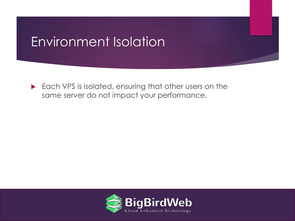 environment isolation