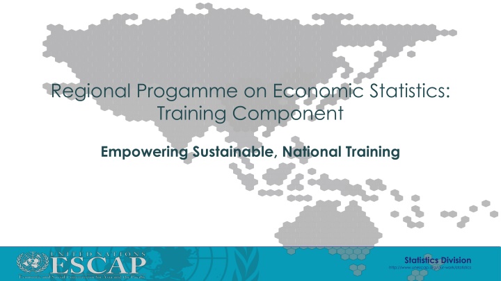 regional progamme on economic statistics training