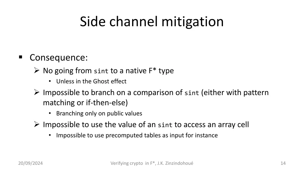 side channel mitigation 3