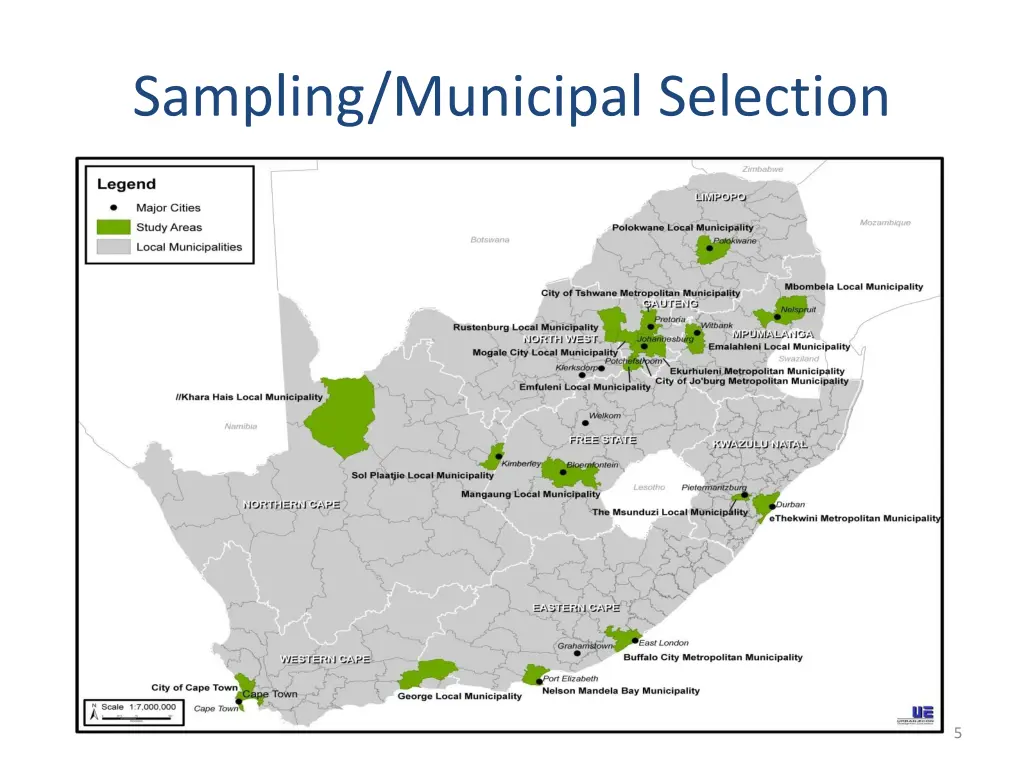 sampling municipal selection 1