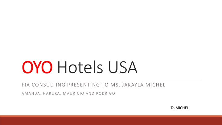 oyo oyohotels usa