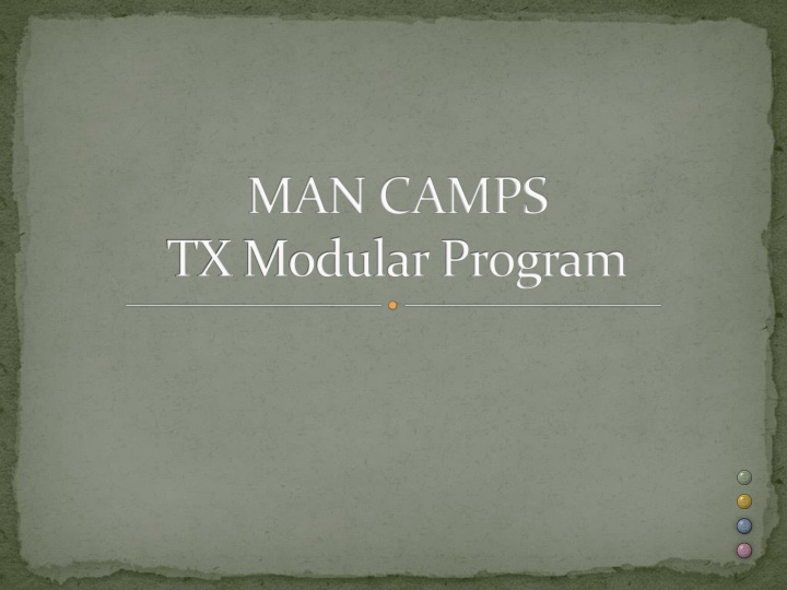 man camps tx modular program