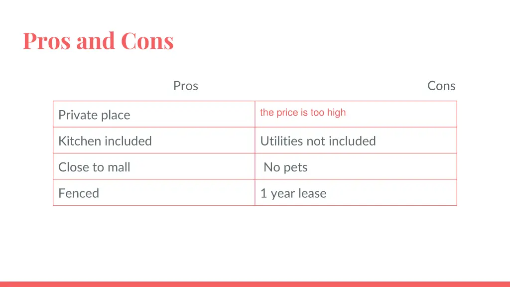 pros and cons 2