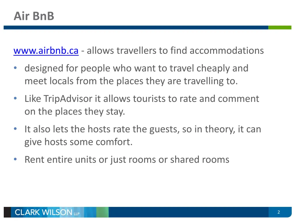 air bnb