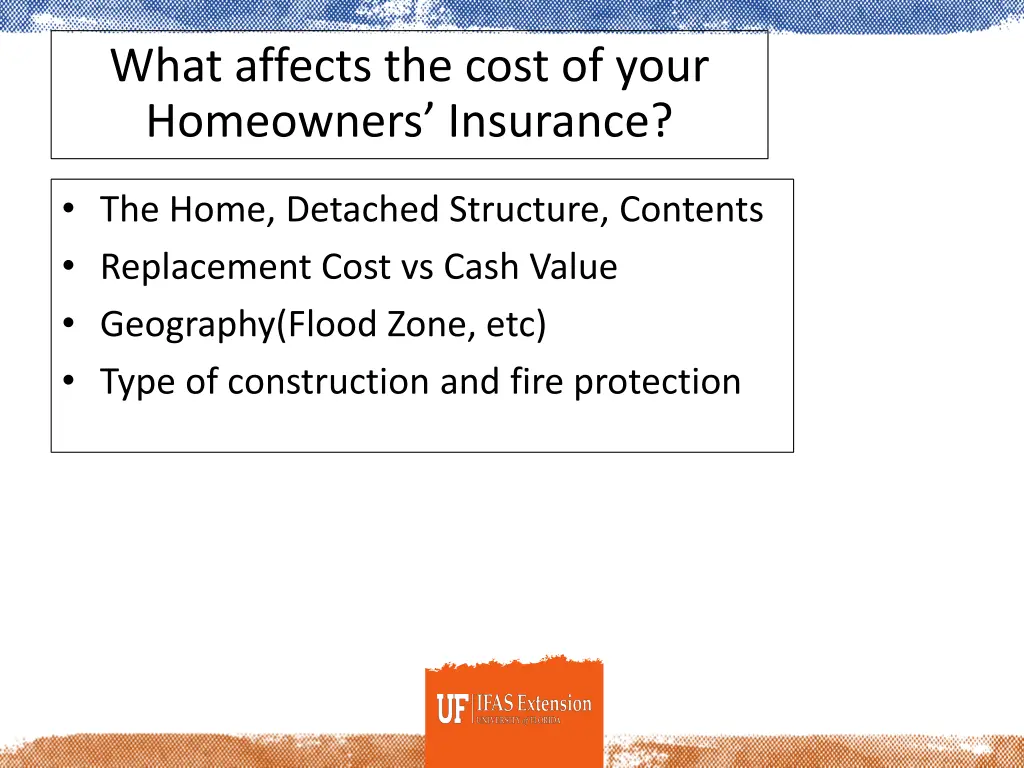 what affects the cost of your homeowners insurance