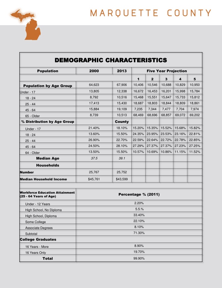 demographic characteristics demographic