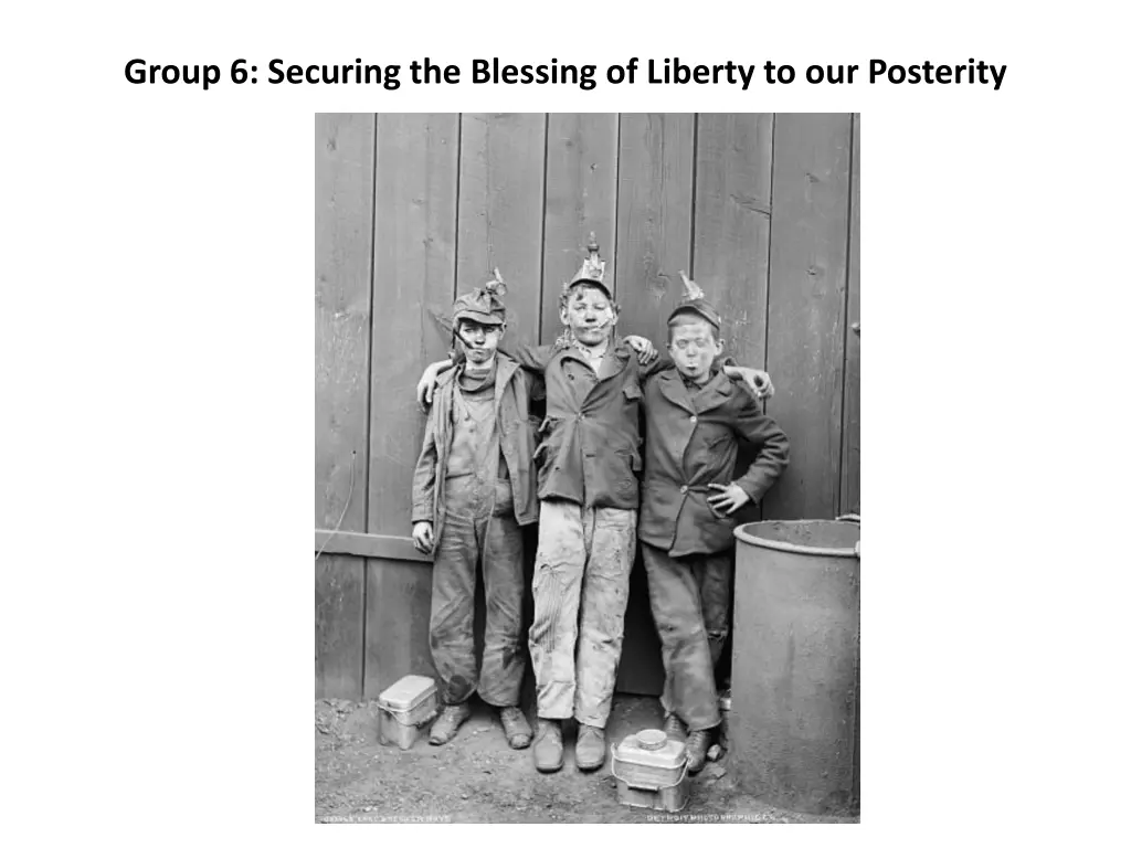 group 6 securing the blessing of liberty 1