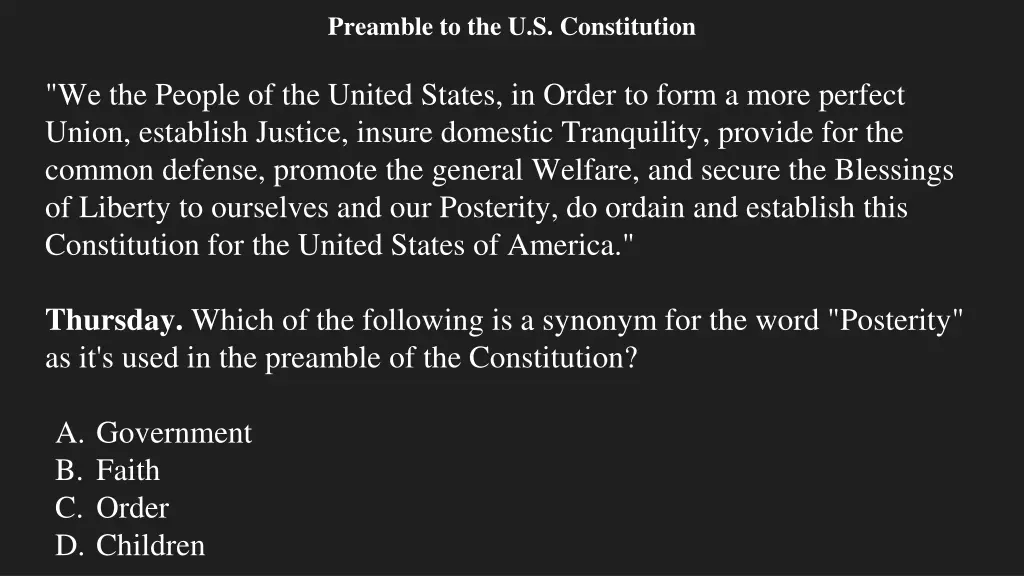 preamble to the u s constitution 2