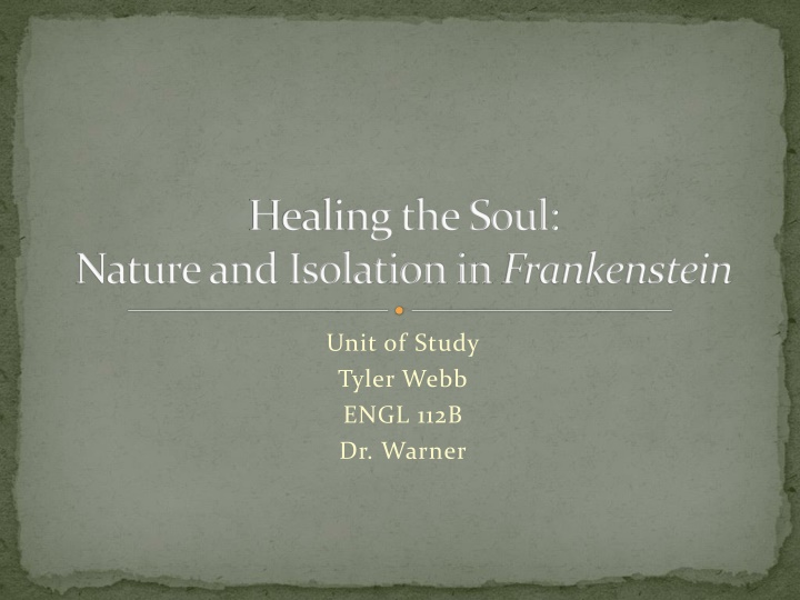 healing the soul